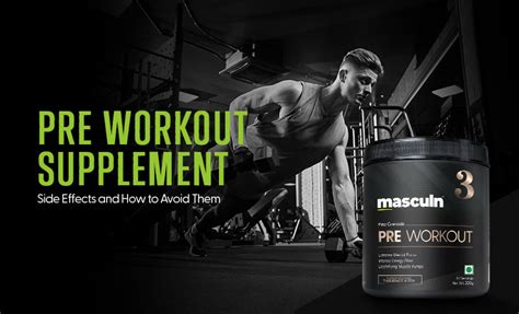 How to Avoid the Side Effects of Taking Pre-Workout Supplements