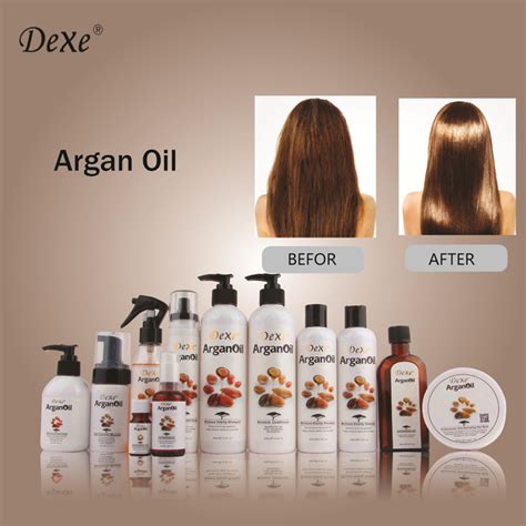 DEXE Morocco Argan Oil Moisture Vitality Shampoo Hairs Up