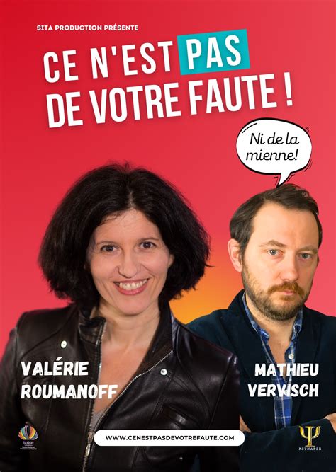 Val Rie Roumanoff Dans Ce Nest Pas De Votre Faute Aix En Provence