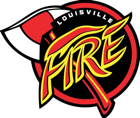 Louisville Fire Arena Football League Logo Af2 Fire Brigade Logo