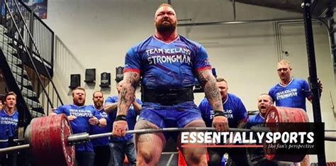 Months After Recovering From Pec Surgery Hafthor Bjornsson Is Hopeful