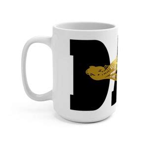 Gold Dolphins Submariner Mug For Dad Etsy