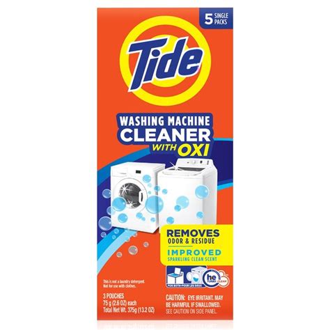 Tide Tide Washing Machine Cleaner and Deodorizer 5 (1) in the Washing ...