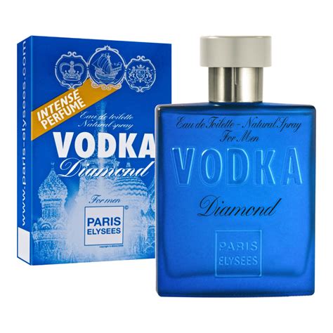 Perfume Importado Masculino Vodka Diamond Paris Elysees Eau De Toilette