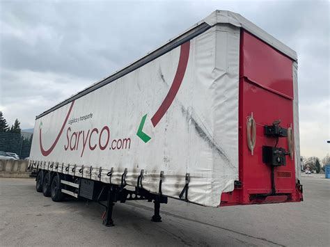 Usado Lecitrailer LONA CORREDERA ELEVABLE 2004 Portal De Camiones Y