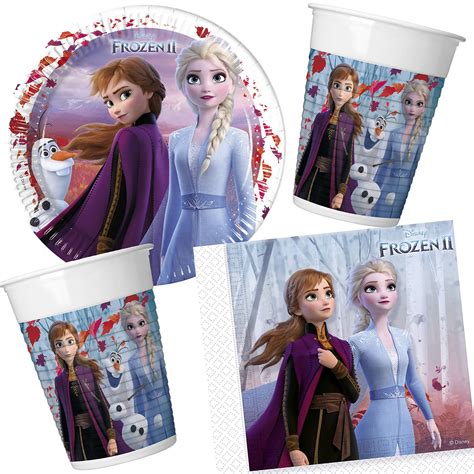 Assiettes En Papier Carr Es La Reine Des Neiges De Disney Assiette