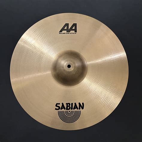 Sabian Aa Raw Bell Crash Cymbal G Reverb