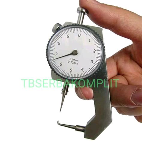 Jual Dial Thickness Gauge Curved Tip Alat Ukur Ketebalan Hollow Pipa