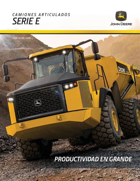 PDF CAMIONES ARTICULADOS SERIE E John Deere US PDF Filecamiones