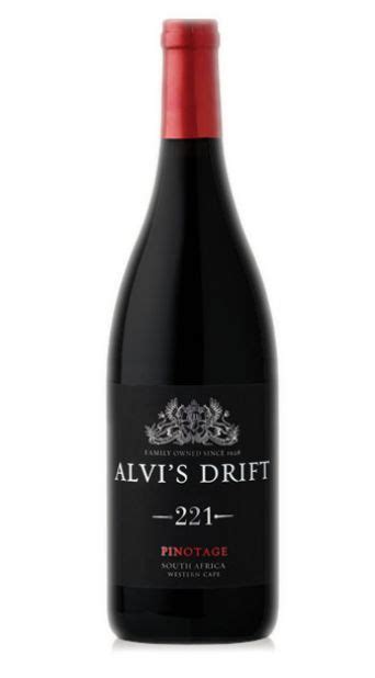 Alvis Drift Pinotage Western Cape Rpa Wino Czerwone