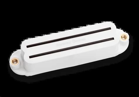 Seymour Duncan Hot Rails For Strat Bridge Pickup White SHR 1B Bay Tunes Guitars