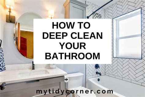 How to Deep Clean a Bathroom in 30 Minutes or Less!