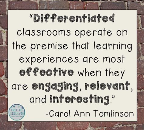 36 Carol Ann Tomlinson Differentiated Instruction Quotes | Motivational ...