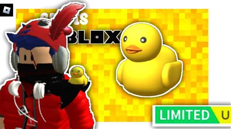 LIMITED GRATIS CONSIGUE UN AMIGO PATITO TOTALMENTE GRATIS EN ROBLOX