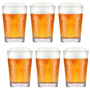 Jogo De Copos Cerveja Chopp 350ml 6pçs Class Home Leroy Merlin