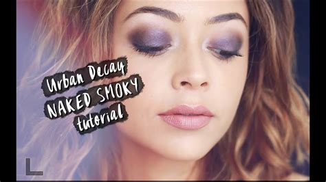 Urban Decay Naked Smoky Make Up Tutorial Itslinamar Youtube