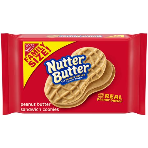 Nutter Butter Peanut Butter Wafer Cookies 105 Oz