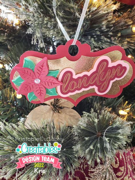 Christmas Gift Tags with Cricut