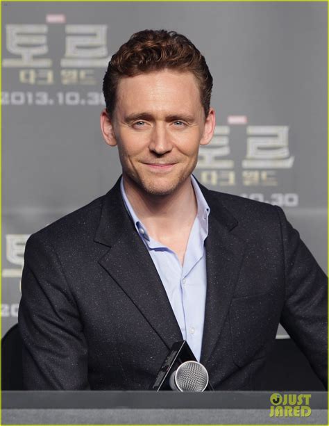 Photo Tom Hiddleston Thor The Dark World Seoul Press Conference 18