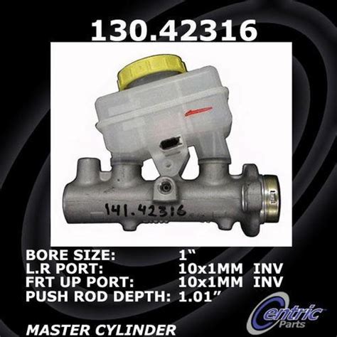 Find Centric Brake Master Cylinder Premium Master Cylinder