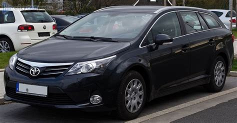 Toyota Avensis Tourer Valvematic Ficha T Cnicas