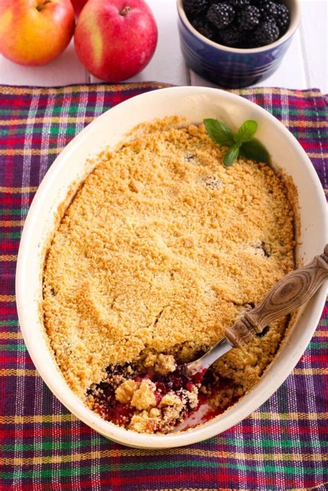 Mary Berry Apple And Blackberry Crumble - Delish Sides