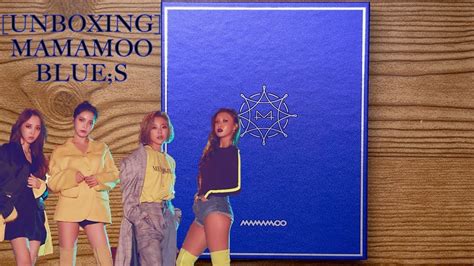 Unboxing Mamamoo Blue S Mini Album Vol Youtube