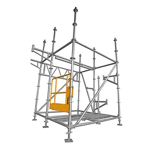 Manufacture Q235 Carbon Steel Ringlock Construction System Frame