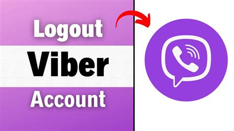 How To Logout Viber Sign Out Viber Viber Log Out Help Exit