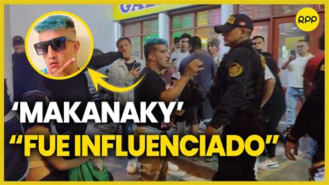 Sobre Makanaky Él va a tener libertad de todas maneras sostiene