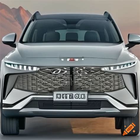 2023 Hyundai Santa Fe Ioniq 5 Car On Craiyon