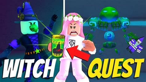 How To Complete Witches Quest For Witches Brew Ingredient Roblox Wacky Wizards Youtube