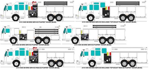 Kme Severe Service Pumper Tankers Bases Fire Trucks Fire Equipment