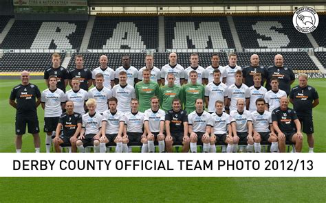 Team Photo Desktop Wallpaper Derby County Team Photos English