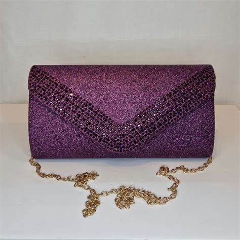 Purple Clutch Etsy Uk