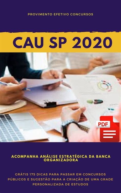 Provimento Efetivo Concursos Apostila CAU SP Assistente Técnico