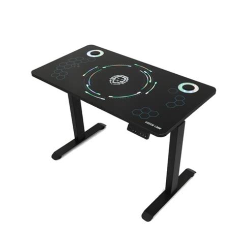 Green Lion RGB Lift Gaming Table | Best Price | Fast Delivery