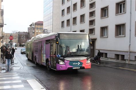 Nancy Iveco Urbanway 18 GNC N 416 Stan Ligne T4 Rue Raymo Flickr