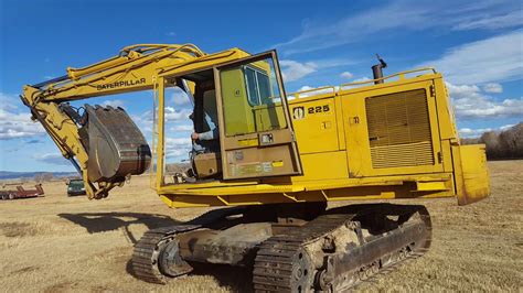 Cat 225 Excavator On Bigiron Auction Youtube