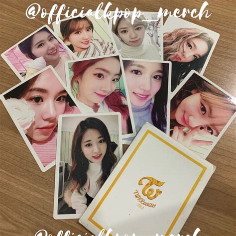 Jual Twice Pc Official Likey Era With Sign Indonesiashopee Indonesia