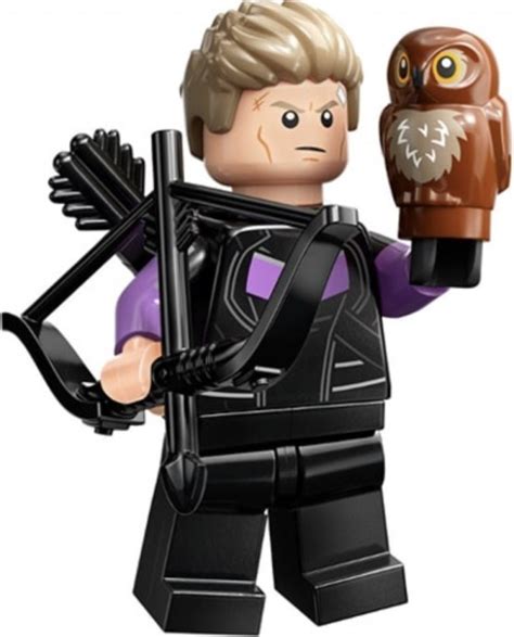 H Lego Cmf Marvel Series Hawkeye And Moon Knight W Lego Cmf