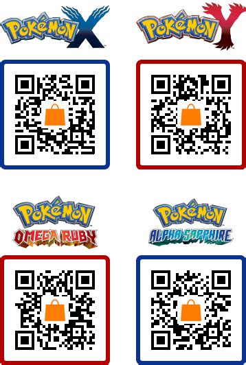 Nintendo Qr Codes Pokemon