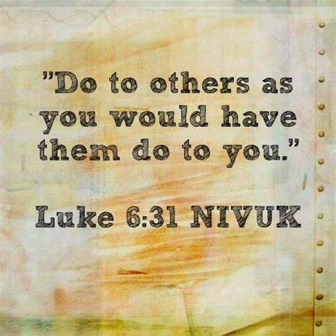 Do To Others As You Would Have Them Do To You Luke Nivuk