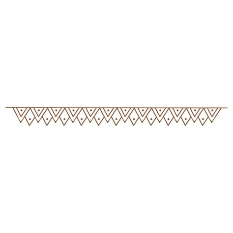 Zigzag Triangle Dot Border Png Svg Design For T Shirts