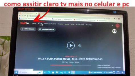 Como Assistir Claro Tv Mais No Celular E Pc Youtube