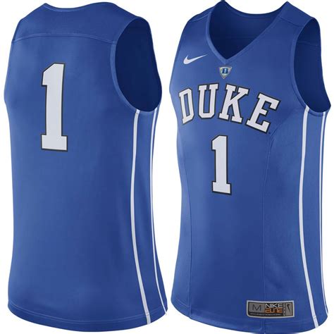 1 Duke Blue Devils Nike Hyper Elite Authentic Performance Basketball