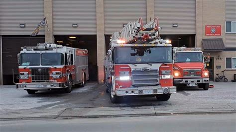 Abbotsford Fire Rescue Service Quint 6 Responding YouTube