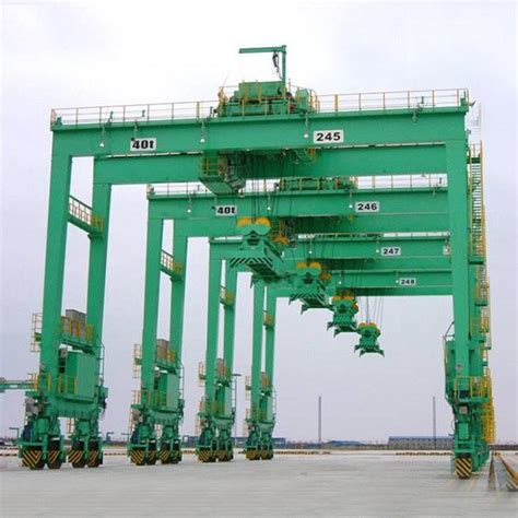 Rtg Jenis Getah Tayar Kontena Gantry Crane Pembekal Dan Pengilang China