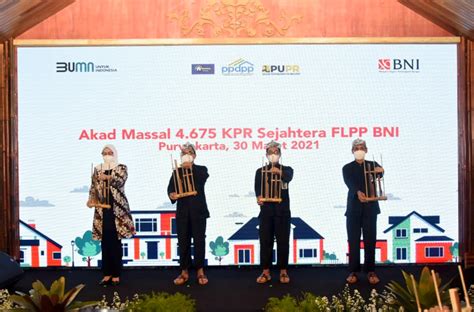 Bank BNI Gelar Akad KPR FLPP Masal Untuk 4 675 Debitur