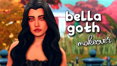 Bella Goth Makeover Cc Links The Sims 4 Youtube